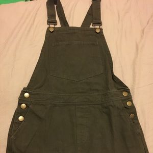 Denim Overall Dress
